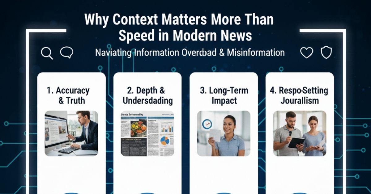 Why Context Matters More Than Speed in Modern News